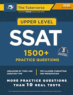 《Upper Level SSAT： 1500+ Practice Questions》 平裝版